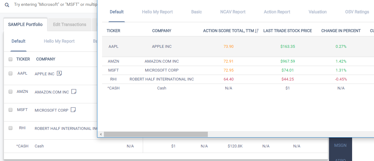 Full Screen Pop Up for Easier Data Analysis
